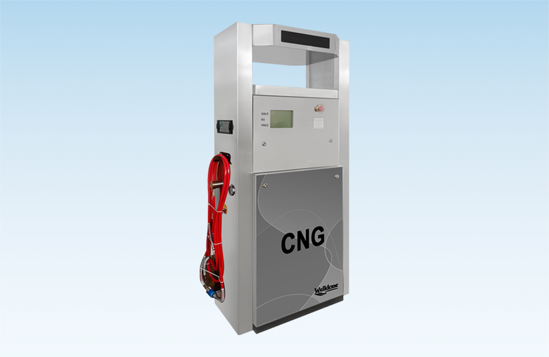 How do CNG dispensers reduce fueling time?