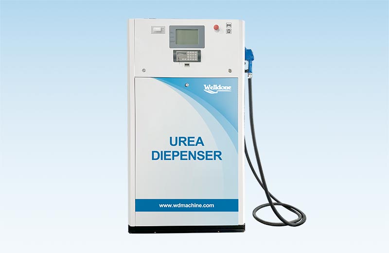 What vehicles typically rely on urea dispensers?