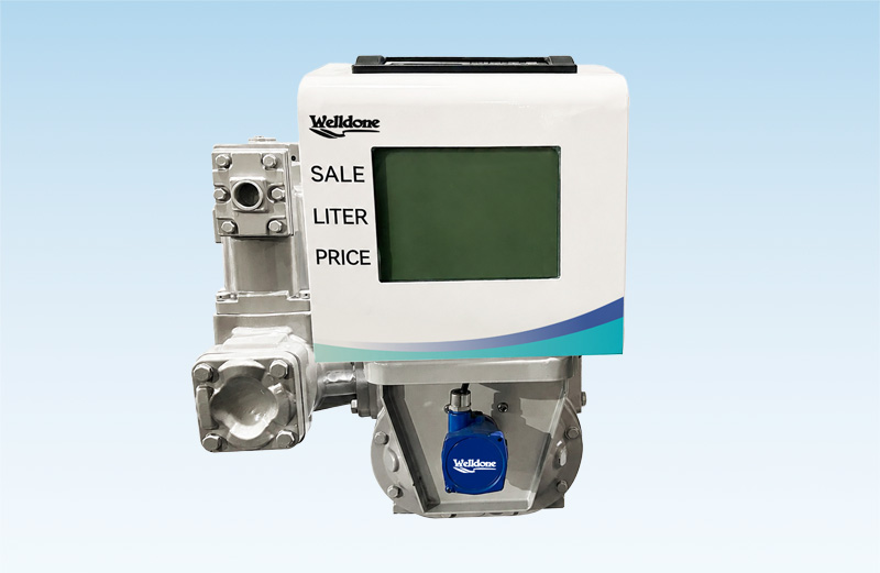 Positive Displacement Flow Meter With New Type Electronic Register